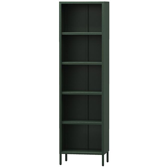 Regál Kovový Vysoký Mario Modern Bottle Green