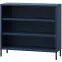 Kovový regál nízky Luca Modern Dark Blue