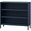 Kovový regál nízky Luca Modern Dark Blue