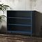 Regál Kovový Nízkyi Luca Modern Dark Blue,4
