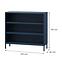 Regál Kovový Nízkyi Luca Modern Dark Blue,2