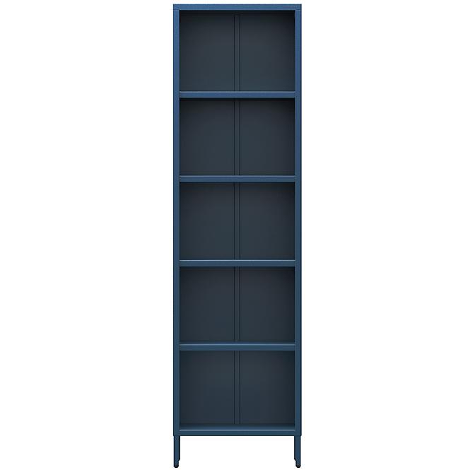 Regál Kovový Vysoký Mario Modern Dark Blue