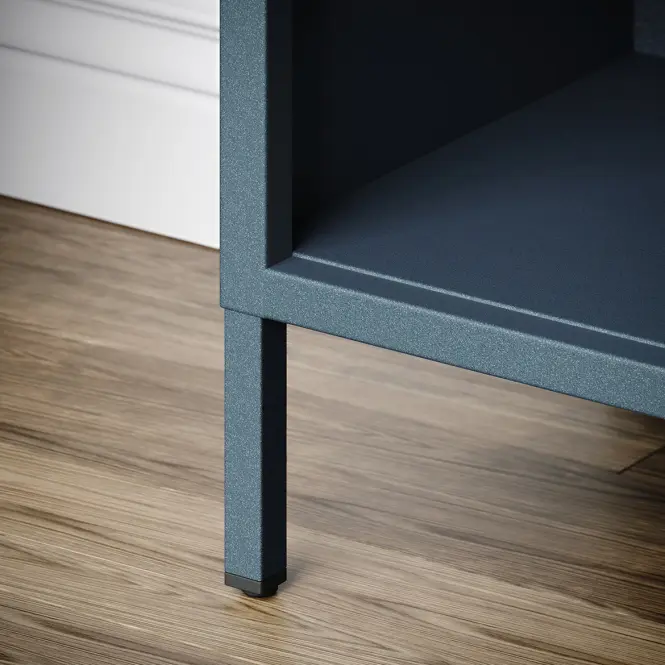 Regál Kovový Vysoký Mario Modern Dark Blue,5