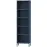 Regál Kovový Vysoký Mario Modern Dark Blue