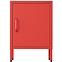Nočný Stolík Kovový Mia Modern Red,3