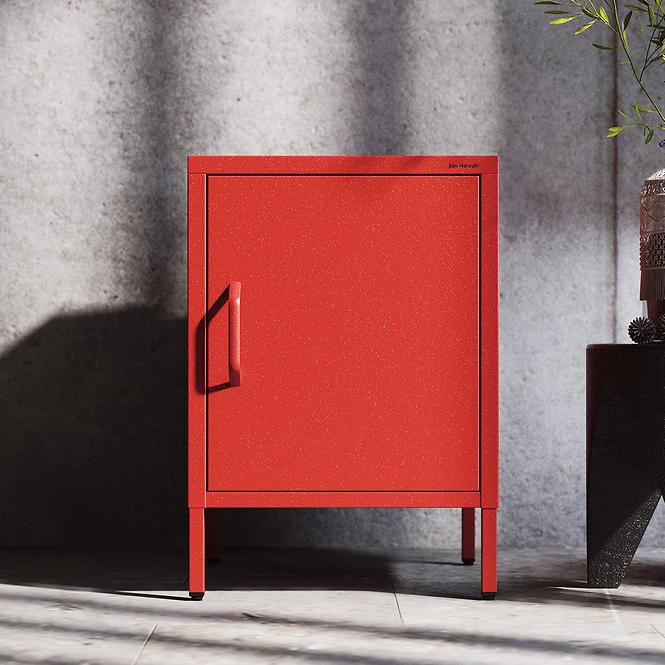 Nočný Stolík Kovový Mia Modern Red,6