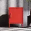 Nočný Stolík Kovový Mia Modern Red,6