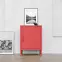Nočný Stolík Kovový Mia Modern Red,7