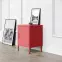 Nočný Stolík Kovový Mia Modern Red,8