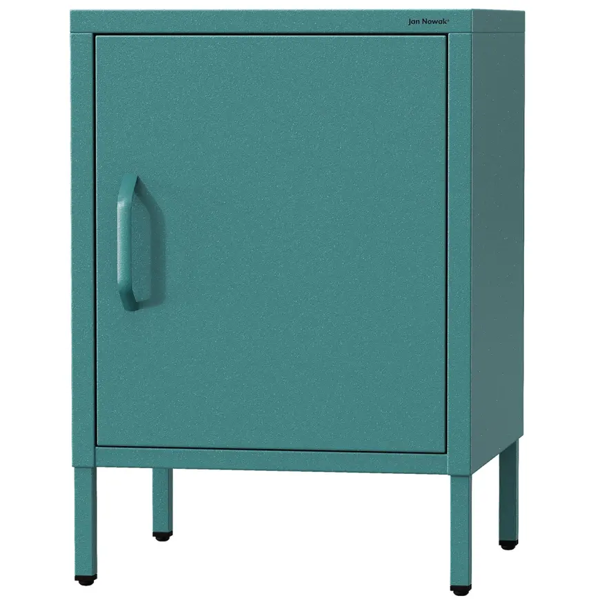 Nočný stolík kovový Mia Modern Sea Green
