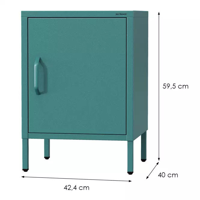 Nočný Stolík Kovový Mia Modern Sea Green
