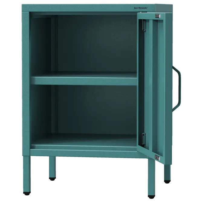 Nočný stolík kovový Mia Modern Sea Green,4