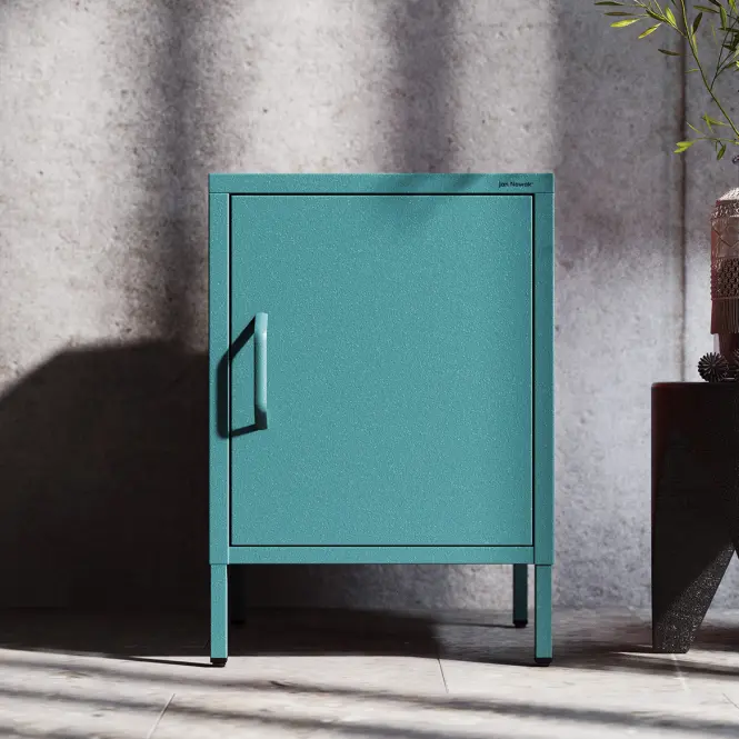 Nočný stolík kovový Mia Modern Sea Green,5