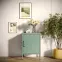 Nočný stolík kovový Mia Modern Sea Green,6