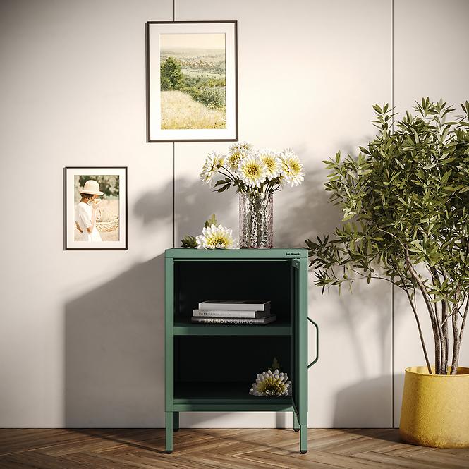 Nočný Stolík Kovový Mia Modern Sea Green,8