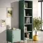 Nočný stolík kovový Mia Modern Sea Green,10