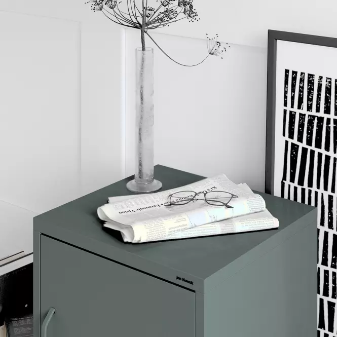 Nočný Stolík Kovový Mia Modern Bottle Green