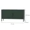 TV Stolík Kovový Rosa Modern Bottle Green,2