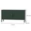 TV Stolík Kovový Rosa Modern Bottle Green,2