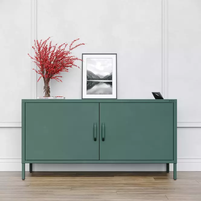 TV Stolík Kovový Rosa Modern Bottle Green