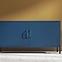 TV Stolík Kovový Rosa Modern Dark Blue,5