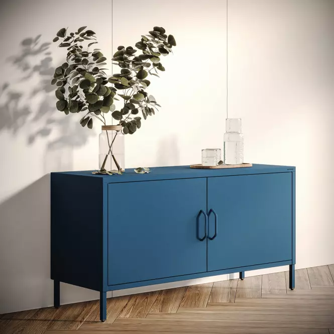 TV Stolík Kovový Rosa Modern Dark Blue