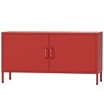 TV Stolík Kovový Rosa Modern Red