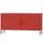TV Stolík Kovový Rosa Modern Red