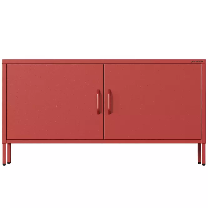 TV Stolík Kovový Rosa Modern Red