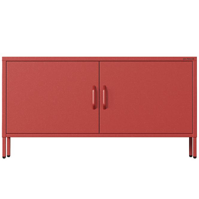TV Stolík Kovový Rosa Modern Red,3