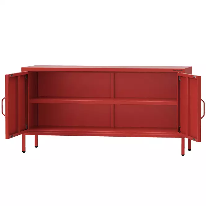 TV Stolík Kovový Rosa Modern Red