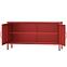 TV Stolík Kovový Rosa Modern Red,4