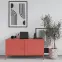 TV Stolík Kovový Rosa Modern Red,6