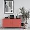 TV Stolík Kovový Rosa Modern Red,6