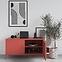TV Stolík Kovový Rosa Modern Red,7