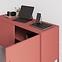 TV Stolík Kovový Rosa Modern Red,8