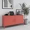 TV Stolík Kovový Rosa Modern Red,9