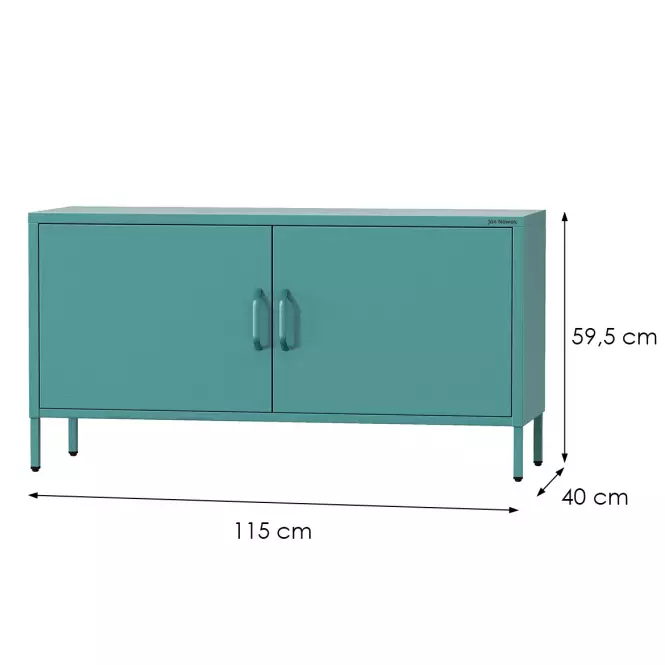 TV Stolík Kovový Rosa Modern Sea Green