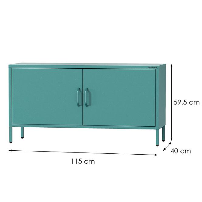 TV Stolík Kovový Rosa Modern Sea Green,2