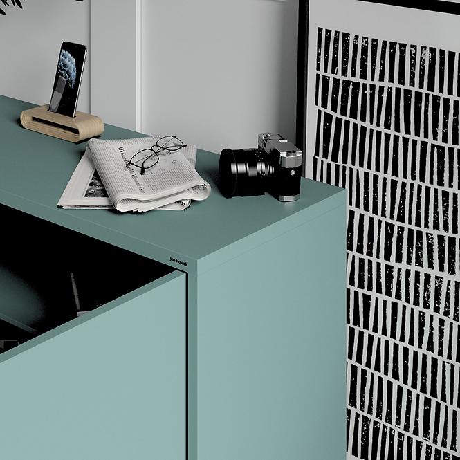 TV Stolík Kovový Rosa Modern Sea Green,8