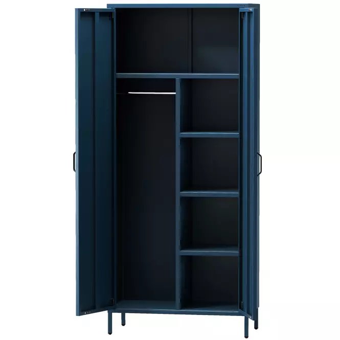 Skriňa Kovová Flavio Modern Dark Blue