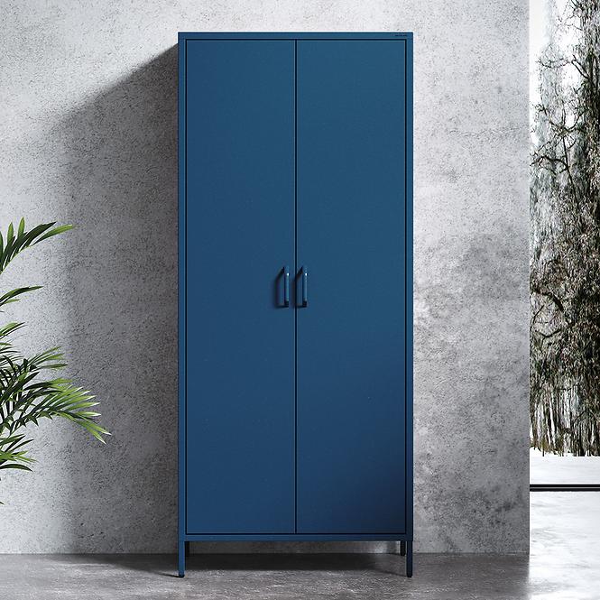 Skriňa Kovová Flavio Modern Dark Blue