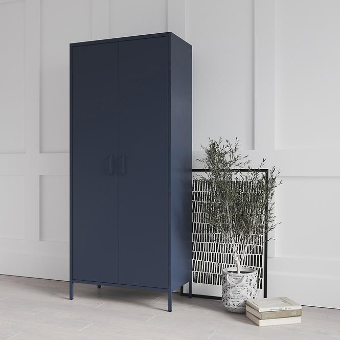 Skriňa Kovová Flavio Modern Dark Blue
