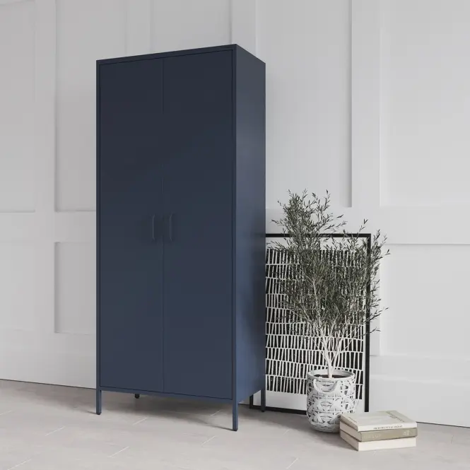 Skriňa Kovová Flavio Modern Dark Blue,7