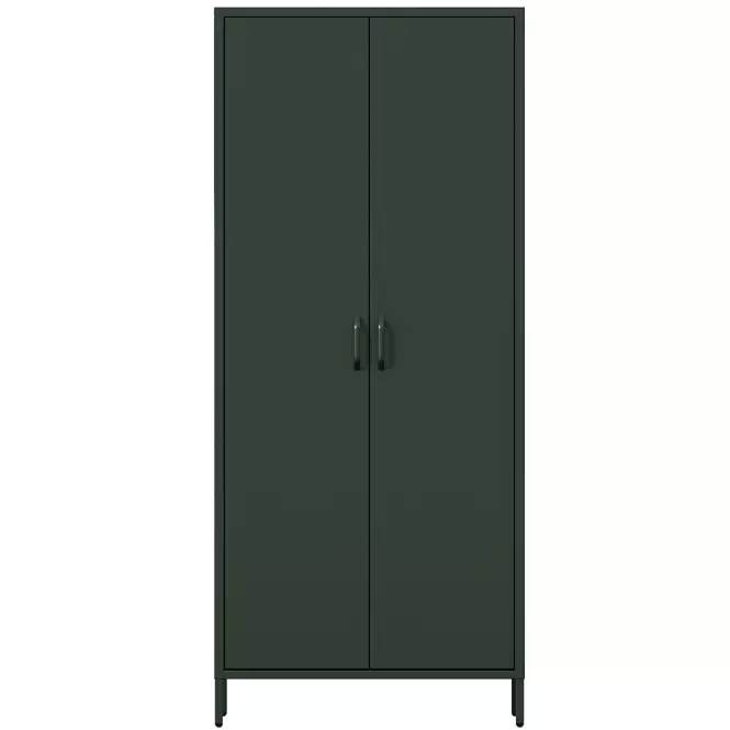 Skriňa Kovová Flavio Modern Bottle Green