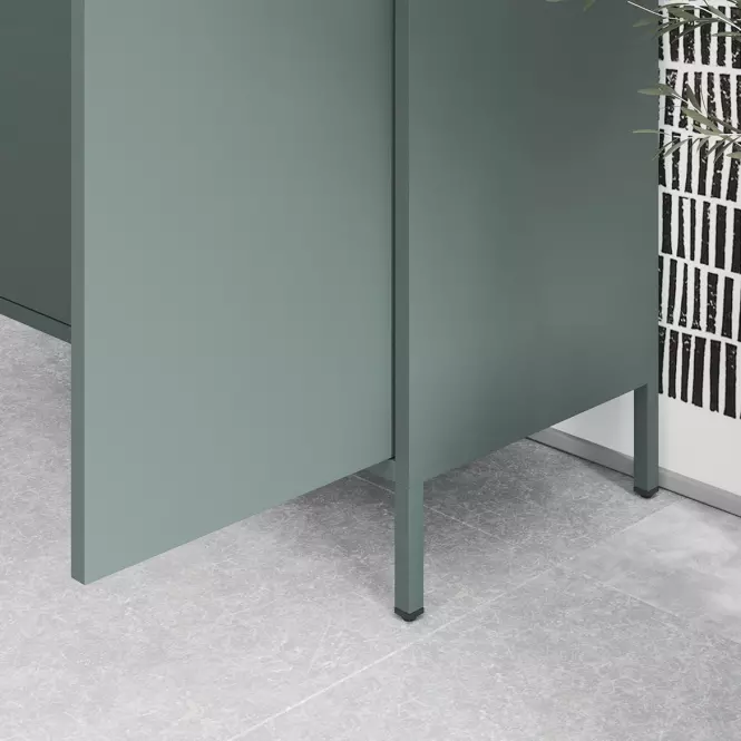 Skriňa Kovová Flavio Modern Bottle Green,7
