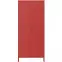 Skriňa Kovová Flavio Modern Red,3