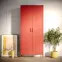 Skriňa Kovová Flavio Modern Red,8