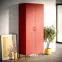 Skriňa Kovová Flavio Modern Red,9