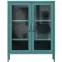 Vitrína Kovová Gina Modern Sea Green,3